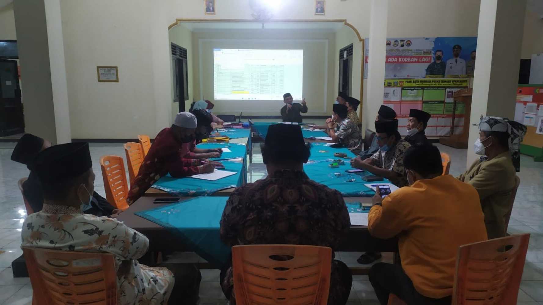 Rapat koordinasi Perangkat desa dan BPD dalam rangka perubahan RKP DES dan perub apbdes 2021