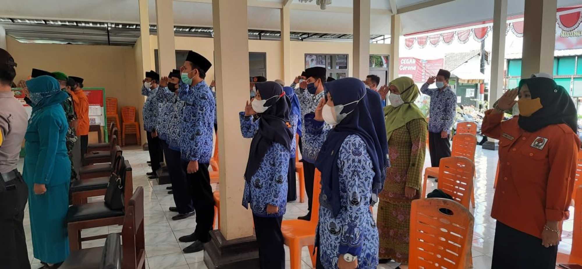 Upacara virtual dlm rangka HUTRI ke 76